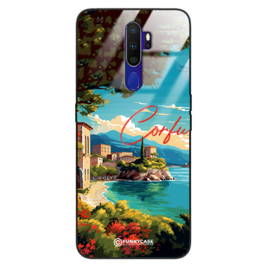 Etui Black Case Glass do OPPO A9 2020 SUMMER PARADISE ST_PAR102