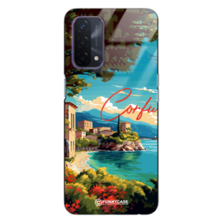 Etui Black Case Glass do OPPO A93 5G SUMMER PARADISE ST_PAR102