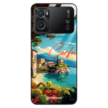 Etui Black Case Glass do OPPO K10 PRO 5G SUMMER PARADISE ST_PAR102