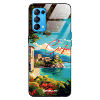 Etui Black Case Glass do OPPO RENO 5 SUMMER PARADISE ST_PAR102