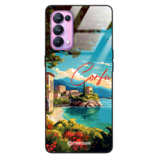 Etui Black Case Glass do OPPO RENO 5 PRO 5G SUMMER PARADISE ST_PAR102