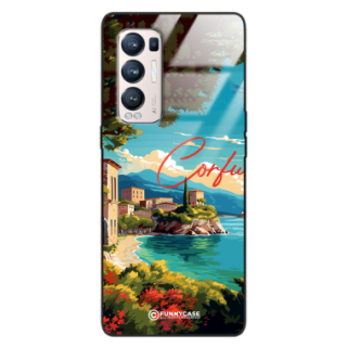 Etui Black Case Glass do OPPO RENO 5 PRO PLUS SUMMER PARADISE ST_PAR102