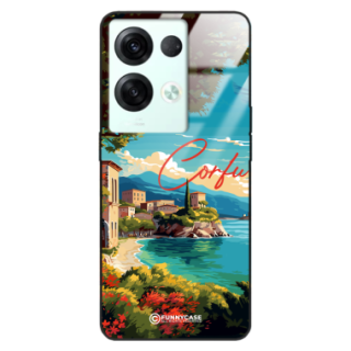 Etui Black Case Glass do OPPO RENO 8 PRO SUMMER PARADISE ST_PAR102