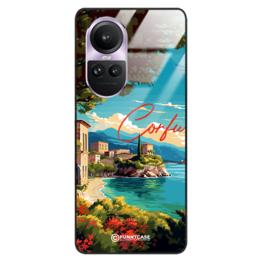 Etui Black Case Glass do OPPO RENO 10 PRO SUMMER PARADISE ST_PAR102