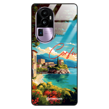 Etui Black Case Glass do OPPO RENO 10 PRO PLUS SUMMER PARADISE ST_PAR102