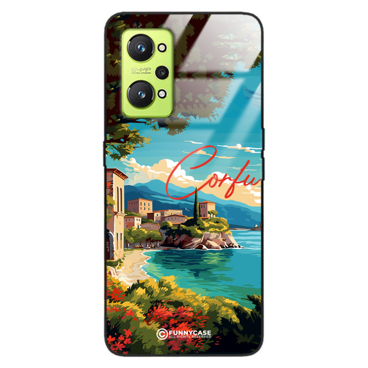 Etui Black Case Glass do REALME GT NEO 2 SUMMER PARADISE ST_PAR102