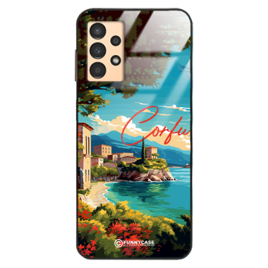 Etui Black Case Glass do SAMSUNG A13 4G SUMMER PARADISE ST_PAR102