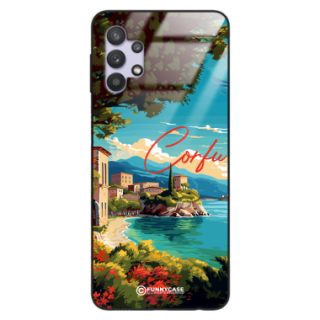 Etui Black Case Glass do SAMSUNG GALAXY A32 4G SUMMER PARADISE ST_PAR102