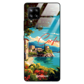 Etui Black Case Glass do SAMSUNG GALAXY A42 5G SUMMER PARADISE ST_PAR102