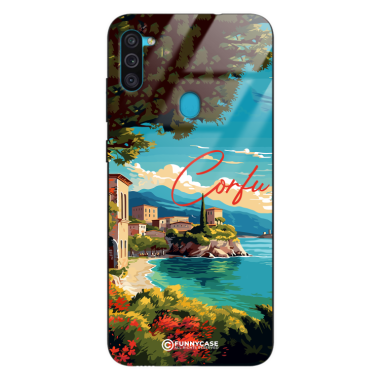 Etui Black Case Glass do SAMSUNG M11 SUMMER PARADISE ST_PAR102