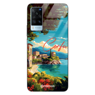 Etui Black Case Glass do VIVO X60 SUMMER PARADISE ST_PAR102