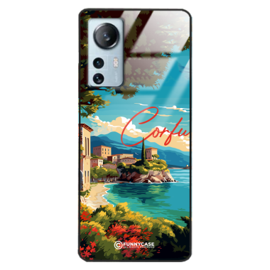 Etui Black Case Glass do XIAOMI 12 LITE SUMMER PARADISE ST_PAR102