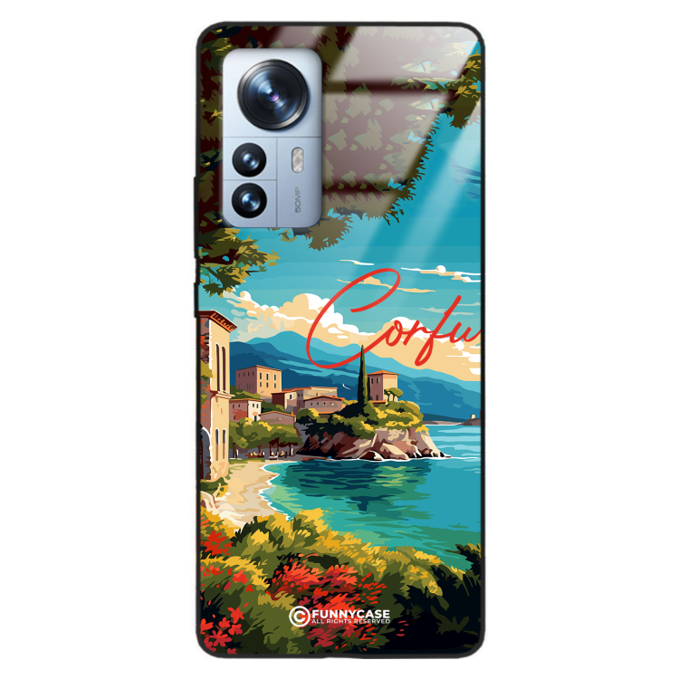 Etui Black Case Glass do XIAOMI 12 PRO 5G SUMMER PARADISE ST_PAR102