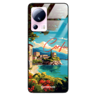 Etui Black Case Glass do XIAOMI 13 LITE SUMMER PARADISE ST_PAR102