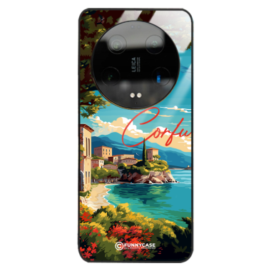 Etui Black Case Glass do XIAOMI 13 ULTRA SUMMER PARADISE ST_PAR102