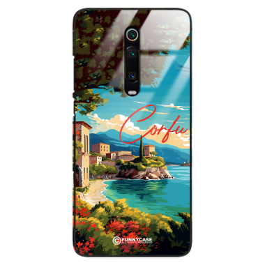 Etui Black Case Glass do XIAOMI MI 9T K20 SUMMER PARADISE ST_PAR102