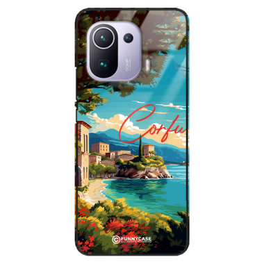 Etui Black Case Glass do XIAOMI MI 11 PRO SUMMER PARADISE ST_PAR102