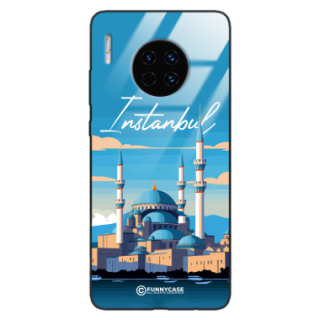 Etui Black Case Glass do HUAWEI MATE 30 PRO SUMMER PARADISE ST_PAR103