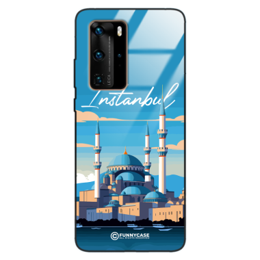 Etui Black Case Glass do HUAWEI P40 PRO SUMMER PARADISE ST_PAR103