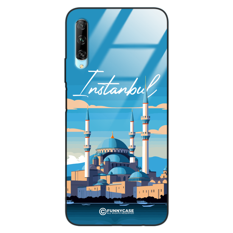 Etui Black Case Glass do HUAWEI Y9S SUMMER PARADISE ST_PAR103