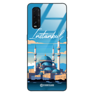 Etui Black Case Glass do OPPO FIND X2 SUMMER PARADISE ST_PAR103