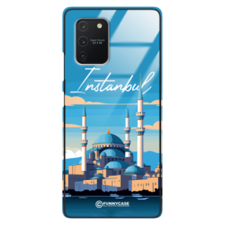 Etui Black Case Glass do SAMSUNG GALAXY S10 LITE SUMMER PARADISE ST_PAR103