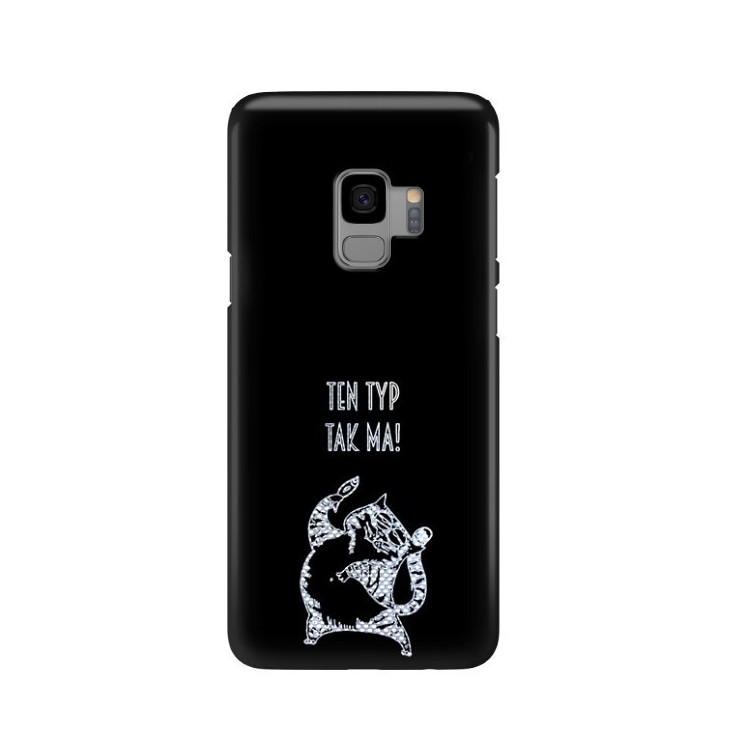 NEON SILVER ETUI NA TELEFON SAMSUNG GALAXY S9 G960 MIENIĄCE SIĘ ZLZ100