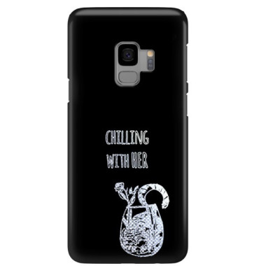 NEON SILVER ETUI NA TELEFON SAMSUNG GALAXY S9 G960 MIENIĄCE SIĘ ZLZ106