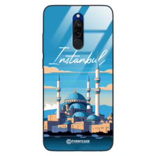 Etui Black Case Glass do XIAOMI REDMI 8 SUMMER PARADISE ST_PAR103