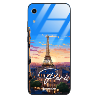 Etui Black Case Glass do HUAWEI HONOR 8A SUMMER PARADISE ST_PAR104