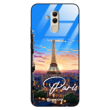 Etui Black Case Glass do HUAWEI MATE 20 LITE SUMMER PARADISE ST_PAR104