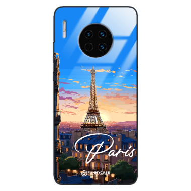 Etui Black Case Glass do HUAWEI MATE 30 SUMMER PARADISE ST_PAR104