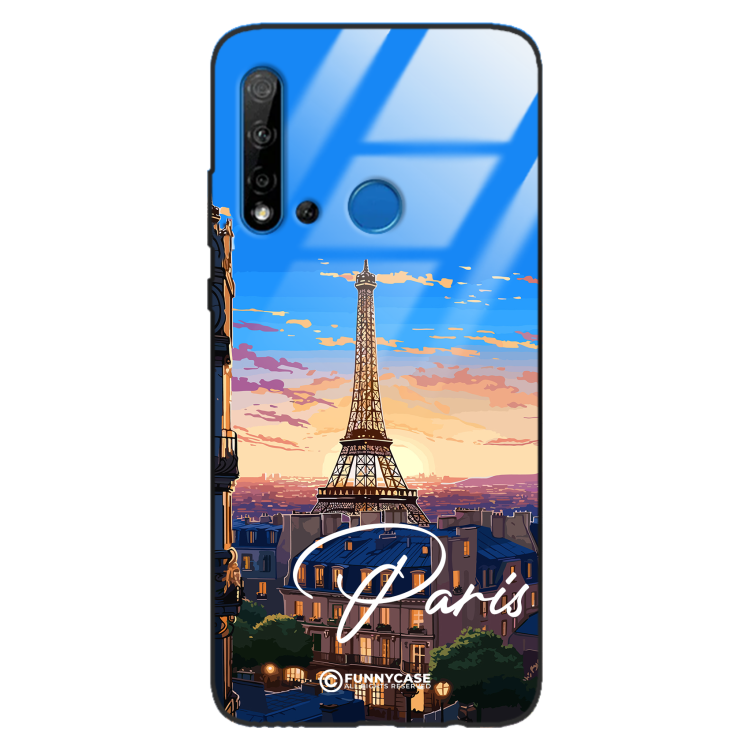 Etui Black Case Glass do HUAWEI NOVA 5I SUMMER PARADISE ST_PAR104