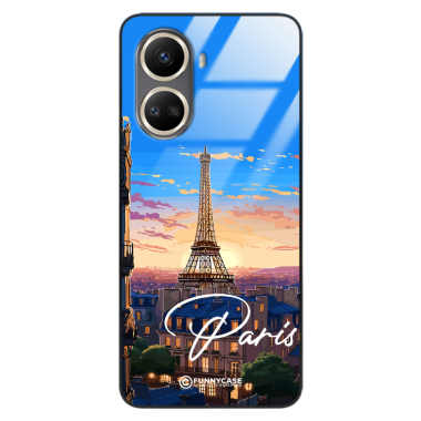 Etui Black Case Glass do HUAWEI NOVA 10 SE SUMMER PARADISE ST_PAR104