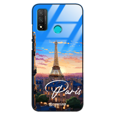 Etui Black Case Glass do HUAWEI P SMART 2020 SUMMER PARADISE ST_PAR104