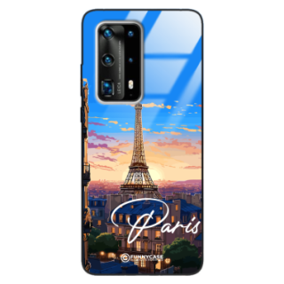 Etui Black Case Glass do HUAWEI P40 PRO PLUS SUMMER PARADISE ST_PAR104