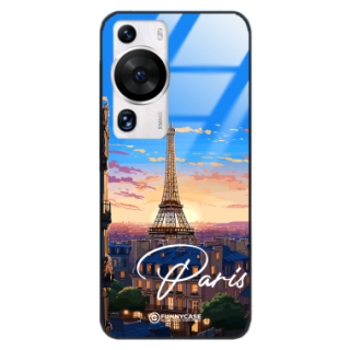 Etui Black Case Glass do HUAWEI P60 SUMMER PARADISE ST_PAR104