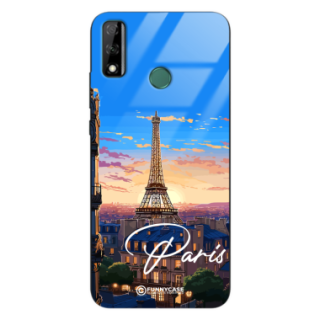 Etui Black Case Glass do HUAWEI Y8S SUMMER PARADISE ST_PAR104