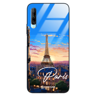 Etui Black Case Glass do HUAWEI Y9S SUMMER PARADISE ST_PAR104