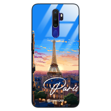 Etui Black Case Glass do OPPO A9 2020 SUMMER PARADISE ST_PAR104