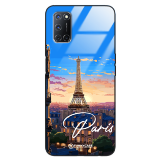 Etui Black Case Glass do OPPO A52 SUMMER PARADISE ST_PAR104