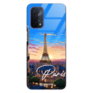 Etui Black Case Glass do OPPO A93 5G SUMMER PARADISE ST_PAR104