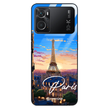 Etui Black Case Glass do OPPO K10 PRO 5G SUMMER PARADISE ST_PAR104