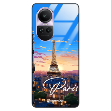 Etui Black Case Glass do OPPO RENO 10 PRO SUMMER PARADISE ST_PAR104