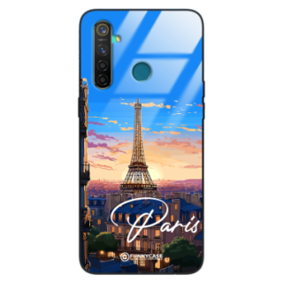 Etui Black Case Glass do REALME 5 SUMMER PARADISE ST_PAR104