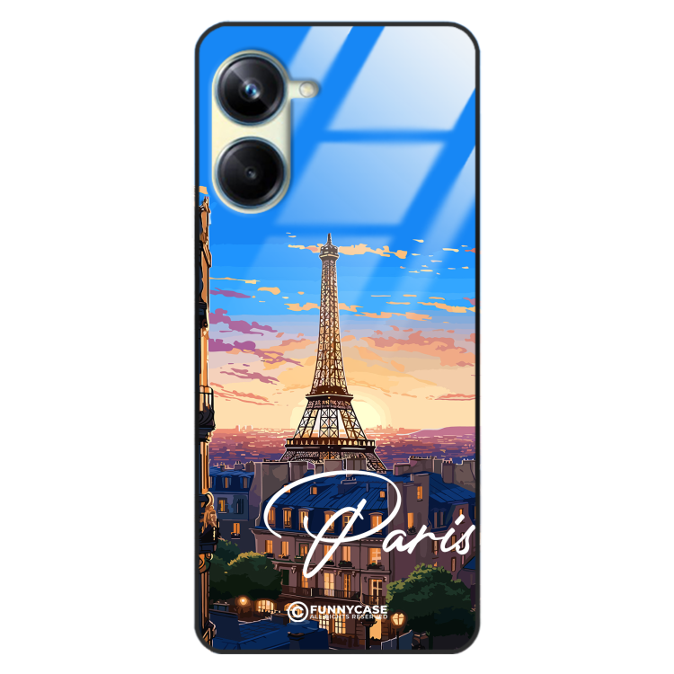 Etui Black Case Glass do REALME 10 PRO 5G SUMMER PARADISE ST_PAR104