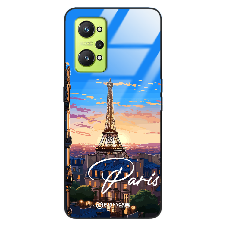 Etui Black Case Glass do REALME GT NEO 2 SUMMER PARADISE ST_PAR104