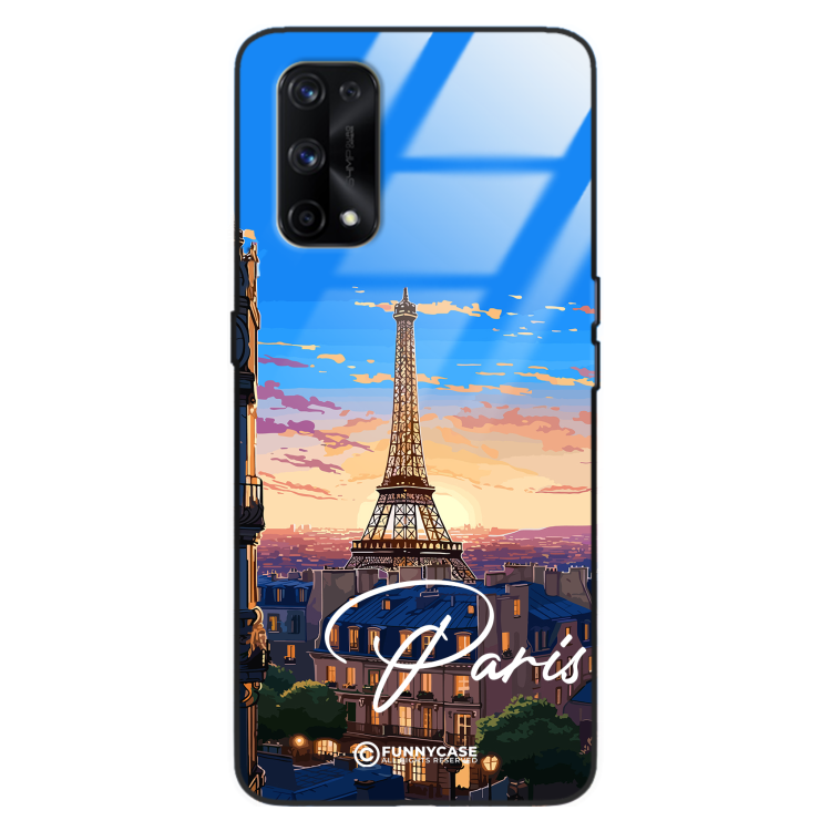 Etui Black Case Glass do REALME X7 PRO SUMMER PARADISE ST_PAR104