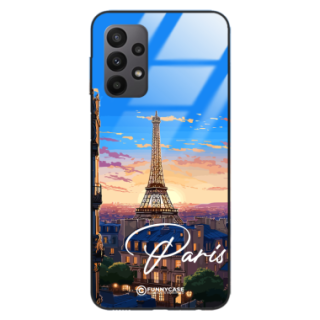 Etui Black Case Glass do SAMSUNG A23 4G SUMMER PARADISE ST_PAR104