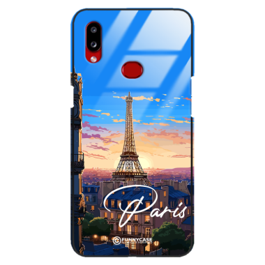 Etui Black Case Glass do SAMSUNG GALAXY A10S SUMMER PARADISE ST_PAR104